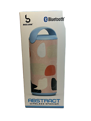 #ad Bass Jaxx Abstract Wireless Bluetooth Speaker Portable $9.95