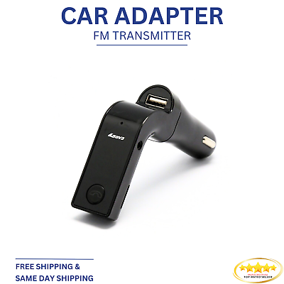 #ad Car G7 Bluetooth Wireless Car Radio FM Transmitter USB Charger Mp3 Player $10.79