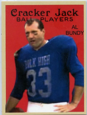 #ad Al Bundy Cracker Jack Card #13 Polk High Panthers Married with Children $9.99