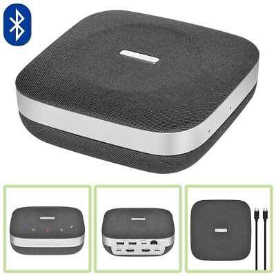 #ad Bluetooth Conference Speaker Meeting Speakerphone 4 Mics 100W USB C PD HDMI $268.82