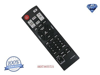 #ad NEW AKB73655721 Replace Remote for LG Home Audio System CM8430 CM8530 CMS8530W $9.89