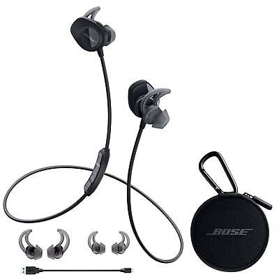 #ad Bose SoundSport Wireless In Ear Bluetooth Sweat Resistant Headphones NFC Earbuds $53.95