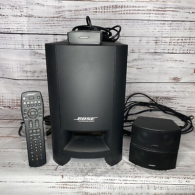 #ad Bose CineMate GS Series II Home Theater Speaker System Complete w Remote Tested $199.95