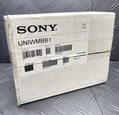 #ad Sony Wall Pole Mounting Bracket Box UNIWMBB1 White $17.99
