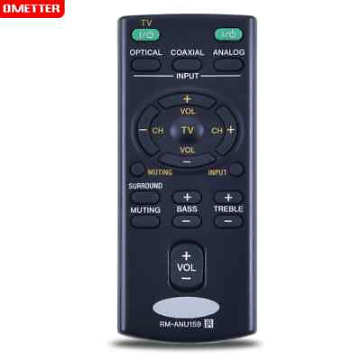 #ad RM ANU159 Replaced Remote Control for Sony Soundbar HT CT60 C SA CT60 HT CT60 $6.90