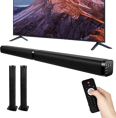 #ad TV Soundbars Speaker with Bluetooth 40W Home Theater Audio Speaker System for TV $80.79