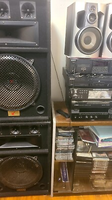 #ad #ad Stereo System And Speakers $200.00