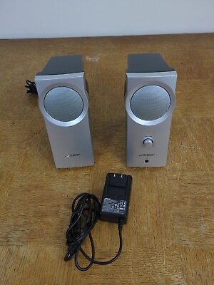 #ad BOSE Companion 2 Series I Multimedia Computer Speakers w Power Supply TESTED C $59.95