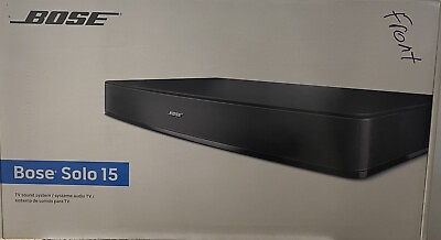#ad BOSE Model Number SOLO 15 TV SOUND SYSTEM Theater Speakers $399.95