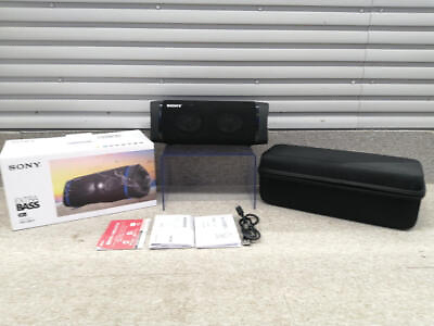 #ad #ad Sony SRS XB33 EXTRA BASS Portable Speaker Black Good Condition Used $222.41