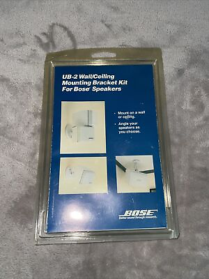 #ad UB 2 Wall Ceiling Mounting Bracket Kit for Bose Speakers New in Package $19.00