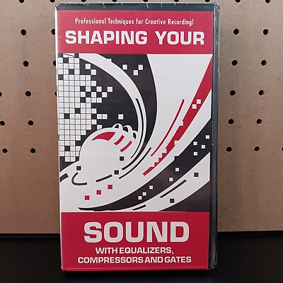 #ad Shaping Your Sound With Equalizers Compressors And Gate VHS Tape New Sealed $29.95