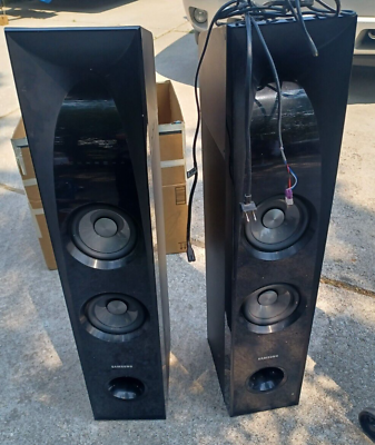 #ad Samsung Home Speakers 2.2 Channel 350W Sound Tower with 6quot; Subwoofer TW J5500 $200.00