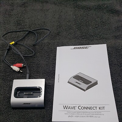 #ad Used Bose Wave Connect Kit and Manual Just items you see in listing Included $12.99