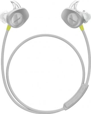 #ad Bose SoundSport Wireless Bluetooth In Ear Headphones Citron Earbuds $59.99