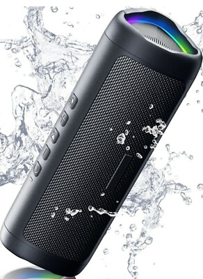 #ad Bluetooth Speaker with HD Sound Portable IPX5 Waterproof up to 24H Playtime $39.99