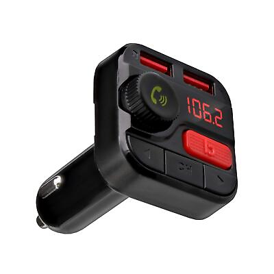#ad Monster Bluetooth FM Transmitter with 3.4 Amp USB Charging Ports $27.06