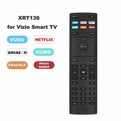 #ad XRT136 for VIZIO Remote Control Smart TV Remote w Netflix Amazon Iheart Internet $5.64