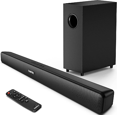 #ad RIOWOIS Sound Bar Sound Bars for TV Soundbar Surround Sound System Home Theat $86.17