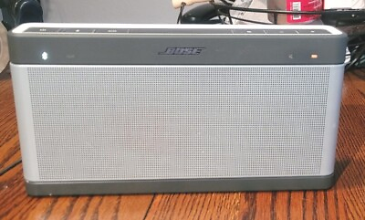 #ad Bose Soundlink III Bluetooth Speaker Gray VVGC Works Perfectly Has Charger $175.00