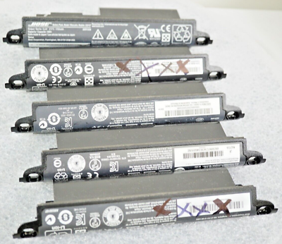 #ad Bose Soundlink II III Batteries 5 Pieces Black 0109ES1495 D2 $15.99