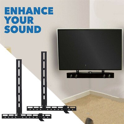 #ad Universal Sound Bar Bracket Holder Mount for Yamaha YAS107 YSP Soundbar Speakers $25.92