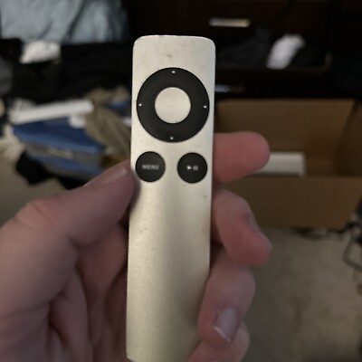 #ad APPLE TV REMOTE OEM A1294 FOR 2ND 3RD GENERATION APPLE TV SILVER $8.50