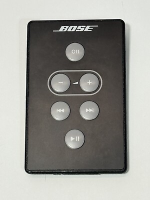 #ad Bose SoundDock I Remote Control Genuine OEM Black $12.99