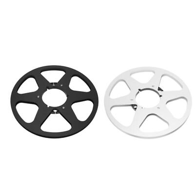 #ad 10 Inch Empty Sound Reel for 1 4 Inch Tapes 6 Holes $37.16