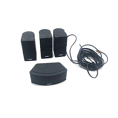 #ad Bose Lifestyle Double Cube Satellite Speaker LOT AV38 AV48 LS20 Ps38 $99.00