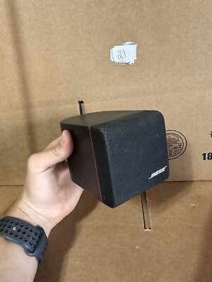#ad Bose Redline Single Cube Speaker Lifestyle Acoustimass Black $14.62