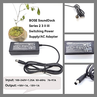 #ad BOSE SoundDock Series 2 3 II III Switching Power Supply AC Adapter $24.99