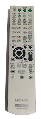 #ad OEM Sony RM ADU005 Remote Home Theater System DAVDZ230 DAVHDX265 DAVHDX266 $9.70