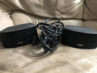 #ad Bose Cinemate Series II GS Gemstone Speakers w 9 Pin Cable $28.04