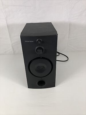 #ad Harmon Kardon HK395 30 Watts Subwoofer Computer Speaker System Powered Tested $23.00