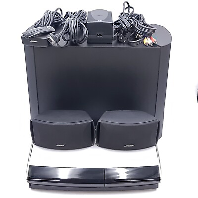 #ad Bose Cinemate Series II Digital Home Theater Speaker System w AV18 Media Center $449.31