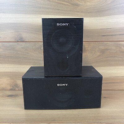 #ad SONY Surround Sound Speaker System SS SRP7000 SS CNP900 $54.39
