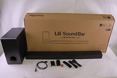 #ad LG 5.1.3 CHANNEL SOUNDBAR WITH WIRELESS SUBWOOFER S90QY NEW OPEN BOX $349.99