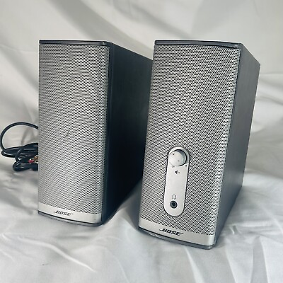#ad Bose Companion 2 Series II Multimedia Speaker System No Power Chord Untested $29.99