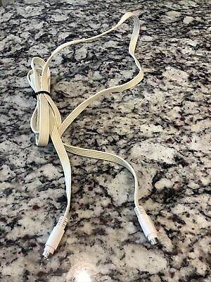 #ad 9 pin Male Male Cord Cable 6 ft White Color for Bose Lifestyle System $24.00