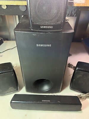 #ad samsung Speakers Surround System With Wires Model Htz310 $85.00