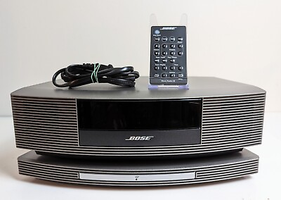 #ad Bose Wave Music System III with SoundTouch Wi Fi Pedestal Tested Free Shipping $299.99