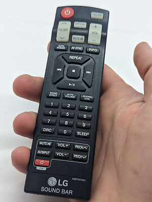#ad Used Original OEM LG AKB73575421 Sound Bar Remote Control For NB2420A NB3250A $6.98