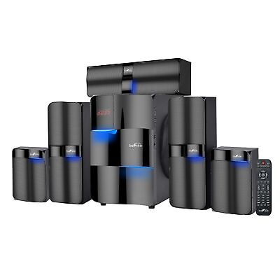#ad beFree Sound 5.1 Channel Surround Sound Bluetooth Speaker System $180.73