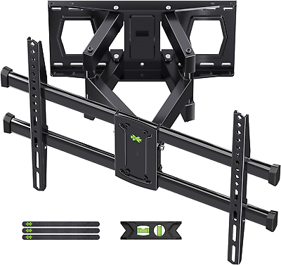 #ad Full Motion TV Mount for Most 37 82 Inch TV up to 132Lbs Articulating w Swivel $96.99