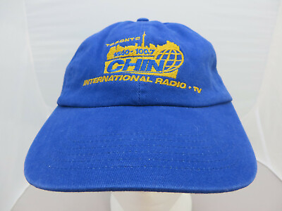 #ad Chin International Radio TV Toronto baseball cap hat adjustable buckle $18.50