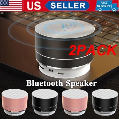 #ad Mini Portable Bluetooth Speaker Rechargeable Wireless Stereo Bass USB TF FM Mode $6.49
