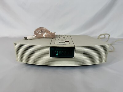 #ad Bose Wave Music System AWR1 1W AM FM Radio Alarm Clock w Antenna PARTS ONLY $47.73