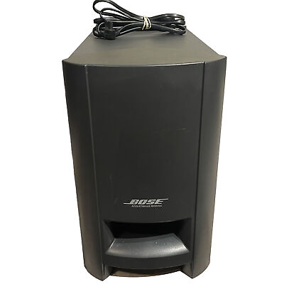 #ad #ad Bose Subwoofer CineMate Series I II Acoustimass Home Theater A C Cord Tested $27.14