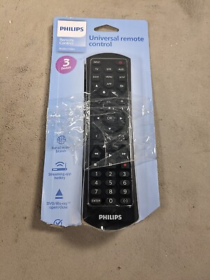 #ad Philips Universal Remote Control for All Major Brands 3 Devices $11.98